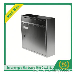 SMB-003SS High Quality German Garden Stainless Steel Mailboxes And Stands